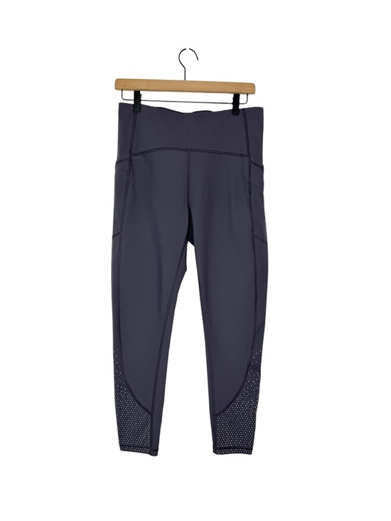 lululemon athletica Pants - Lululemon Pace Rival High Rise Tight 25” Gray Reflective Pocket Leggings Size 10